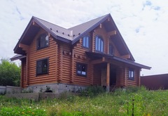 Коттеджи для постоянного проживания с эркером