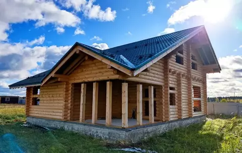 Строительство: Большая баня с мансардой