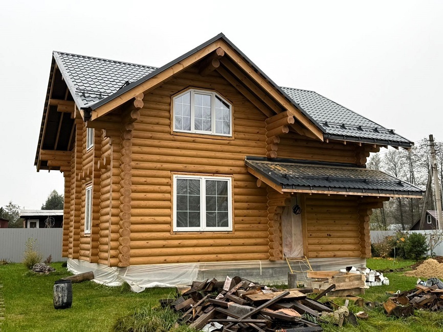 #1504 дом в бревне 260мм масло YS M300-R302