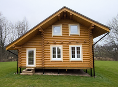 Баня-дом с парной и мансардным этажом 2025