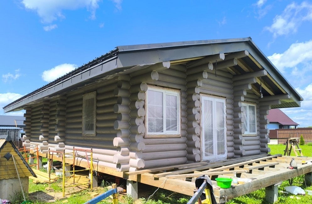 сруб из бревна 1330 цвет YS M300-R315