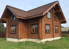Дома из оцилиндрованного бревна