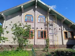 Срубы домов-коттеджей из бревна