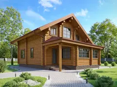 Бревенчатые дома с пятью спальнями