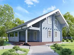 Деревянные дома с мансардой