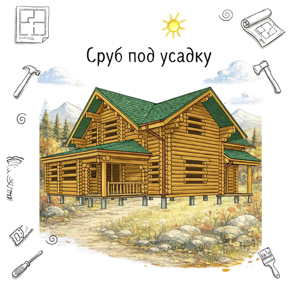 Как мы работаем - процесс строительства сруба, приема работ и оплаты.