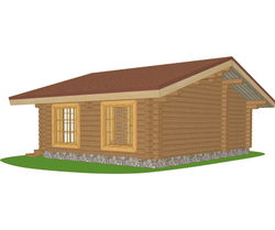 Банька или домик в стиле шале #1214