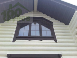 Срубы домов с мансардой 633 под усадку и отделка под ключ