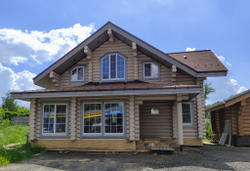 Выставочный дом из сруба в Отраде #911