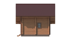 сруб из бревна #1083