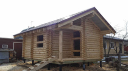 Баня #462 фото крыльцо