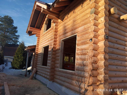 #983 март 2022 окосячка проемов сруба