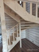 #1134 реконструкция сруба дома 2021 устройство лестницы