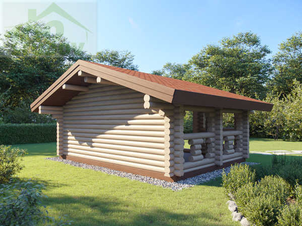 Одноэтажные беседки 4,5х6