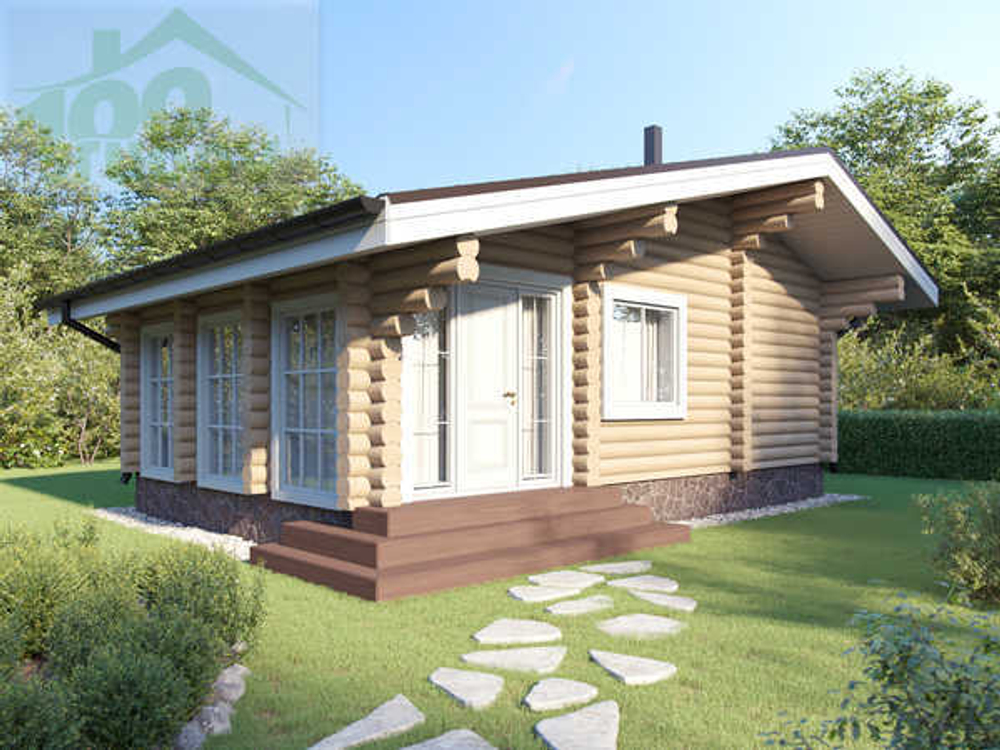 Баня 6 на 9 #100