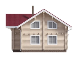 Дома 10 х 12 все из бревна