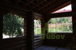 Дом бревенчатый из сруба