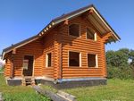 #879 сентябрь 2021 - сруб покрашен