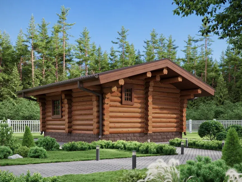 Cтроительство современных домов-бань из срубов
