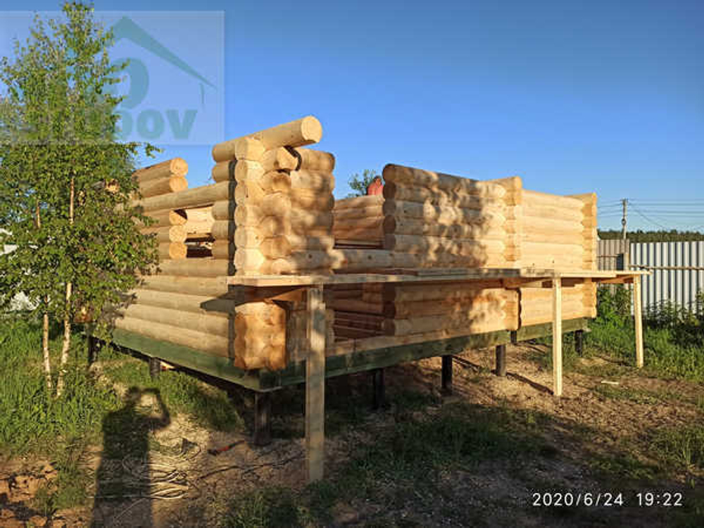 сборка сруба #1028/981