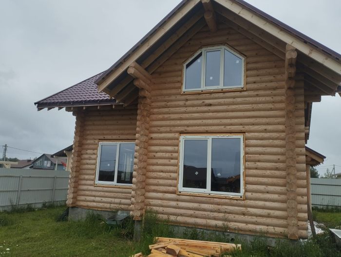 Срубы домов с мансардой 633 под усадку и отделка под ключ 2