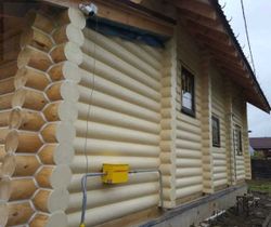 Герметизация межвенцовых швов внутри сруба без заделки трещин