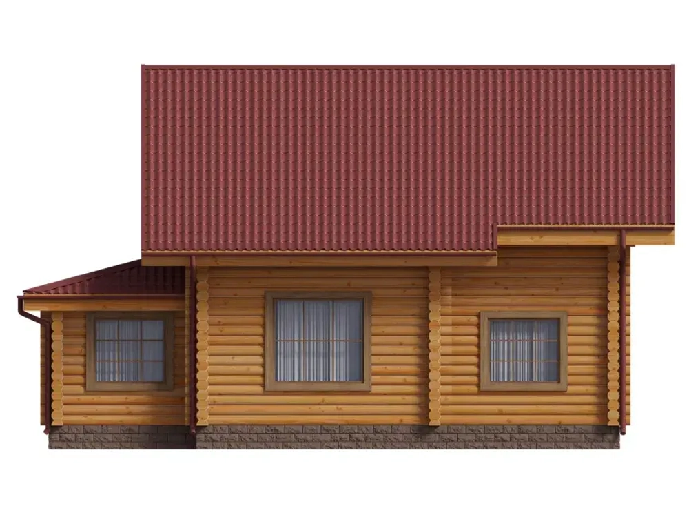 Бревенчатые дома с пятью спальнями