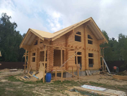 Фото сруба 8,5 х 9,5