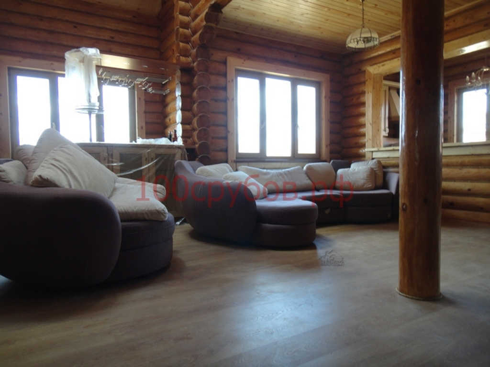 Дом бревенчатый из сруба