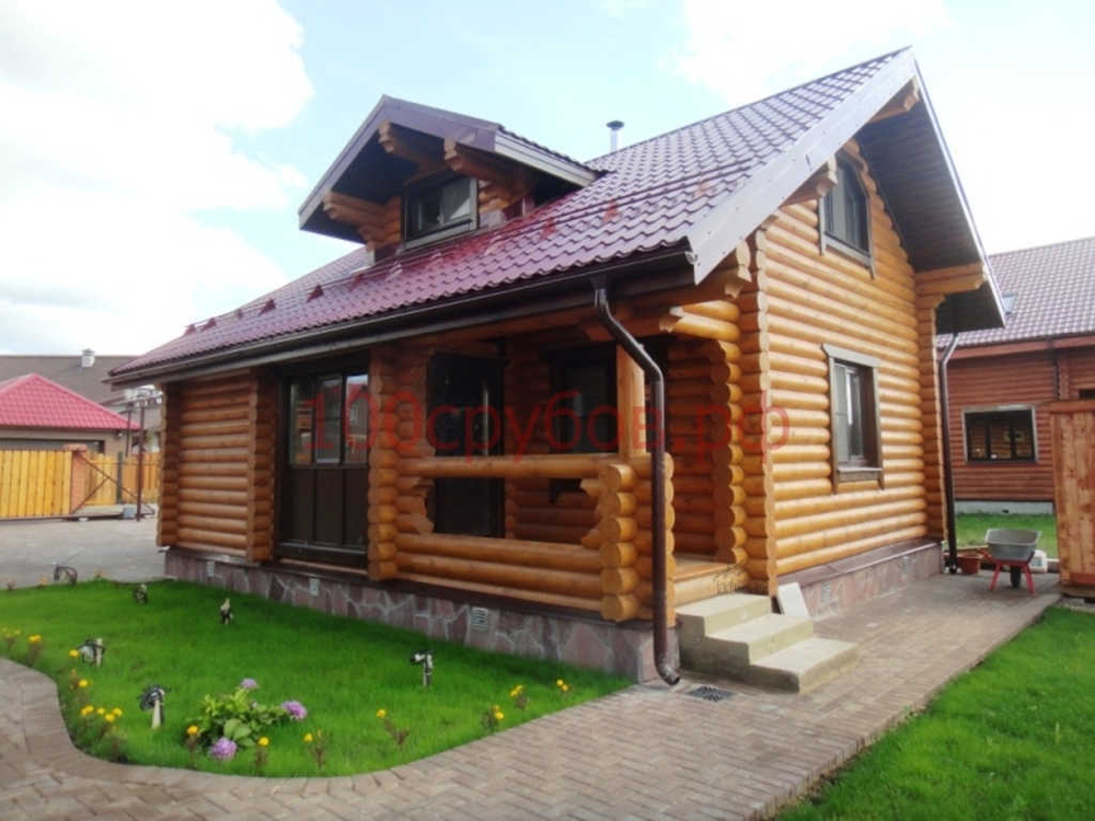 Баня под ключ по проекту 199 в 2011 году