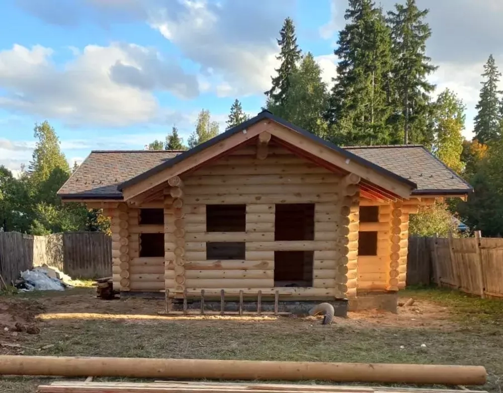 Проект бани с купелью #1290, сентябрь 2022