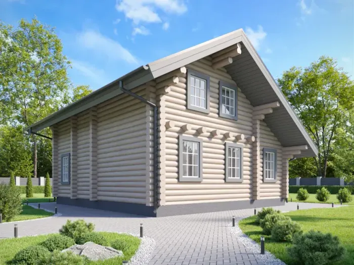 Дом-сруб 9 х 10: 6 спален 2