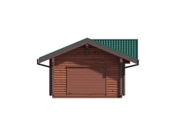 Одноэтажный гараж-дом