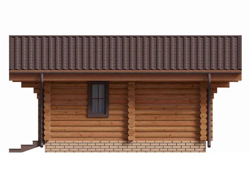 Баня с тамбуром