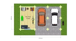 Планировка гаража #1306