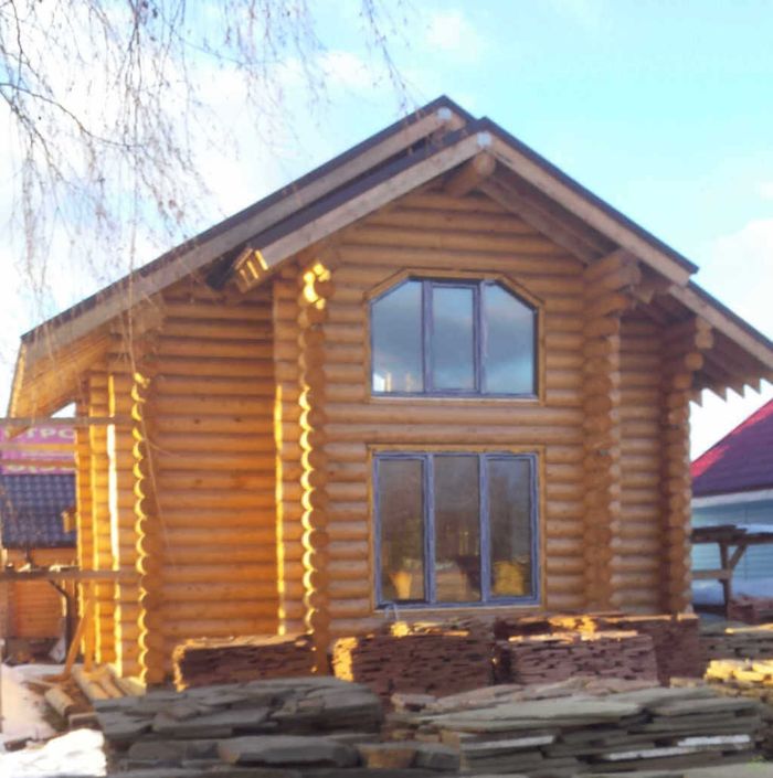 Дома 7 х 8 из бревна 2