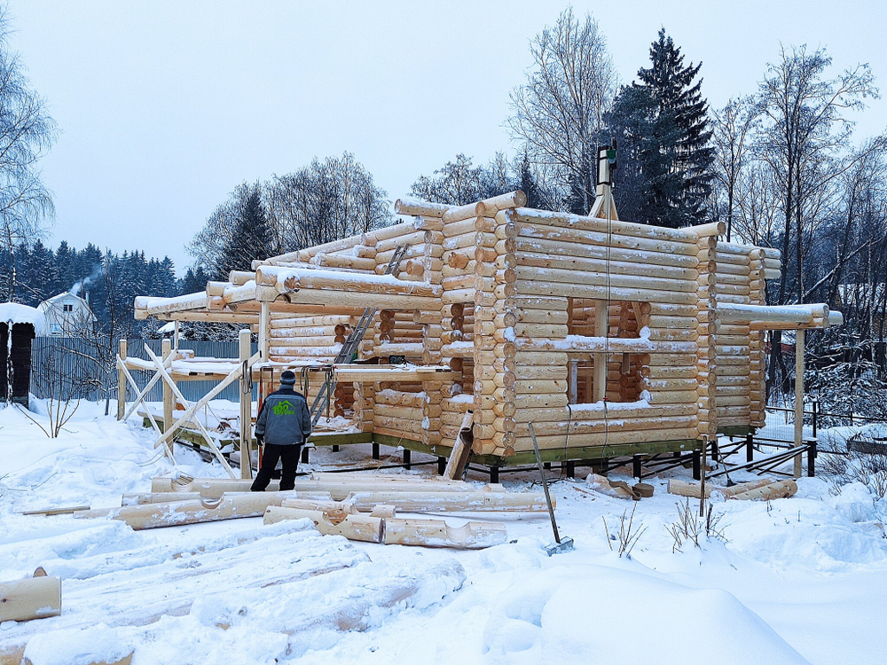 #1197 строим дом-коттедж в январе 2022