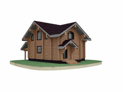 Деревянный дом #816