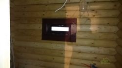 Фото внутри дома из бревна #481