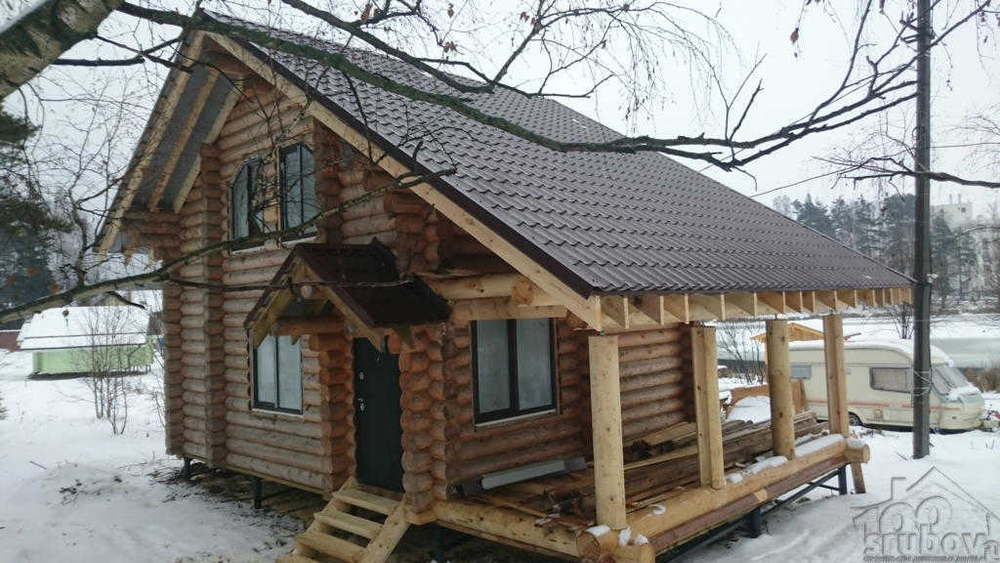 Дома 7 х 8 из бревна