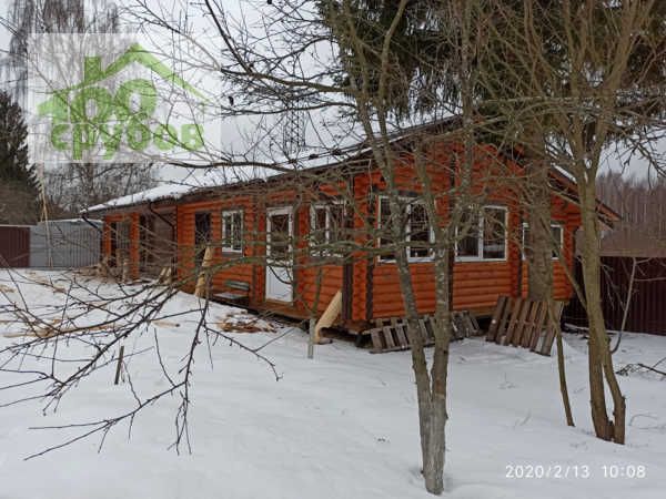 Гаражи из оцилиндрованного бревна и бруса