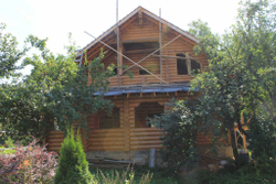 Фото коттеджа из бревна #272