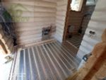 В одноэтажном доме из бревна срубов просторно | Фундамент ростверк или сваи