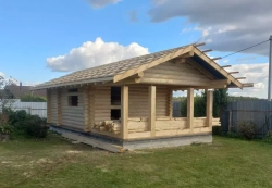 баня #1398: сборка под усадку в сентябре 2023 года