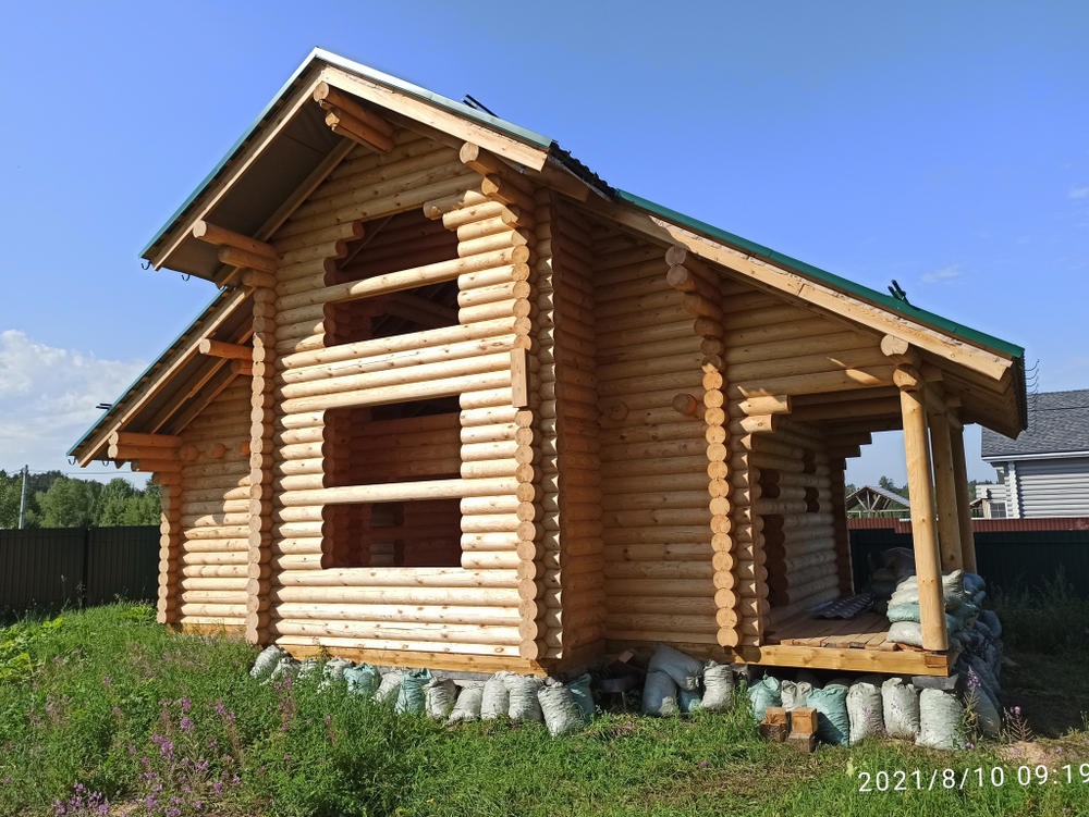 Фото сруба из бревна #937