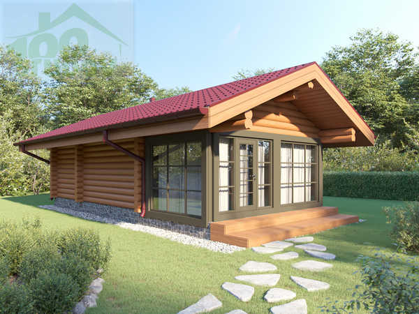 Бани с террасой