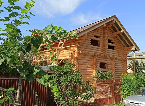 #983 монтаж гибкой черепицы Roofshield Черепица Премиум-Модерн Медный июль 2021