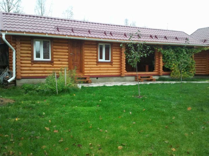 фото бани с хозблоком