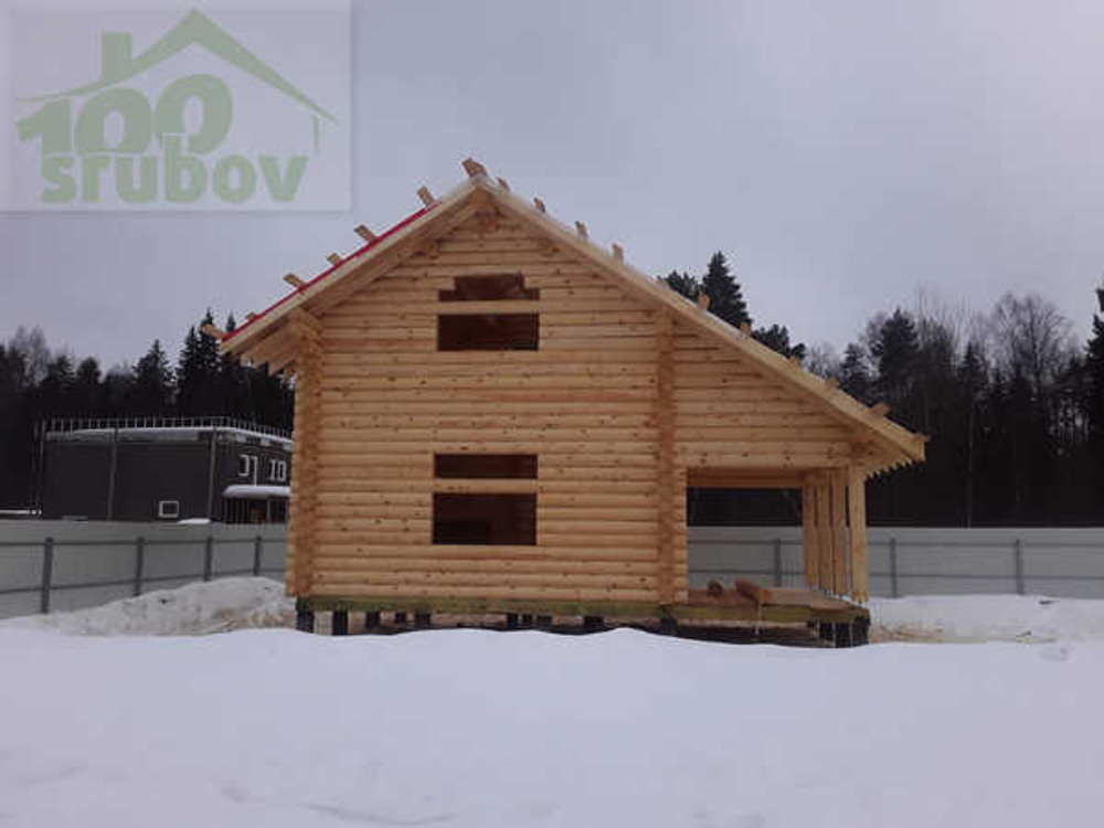 из бревна 220мм #1132 Февраль 2021