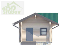 Проект и сруб бани 5 х 8